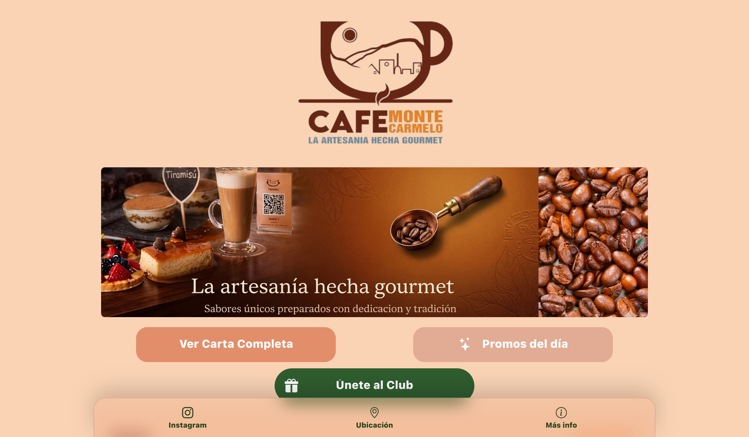 Captura de la carta digital de Montecarmelo