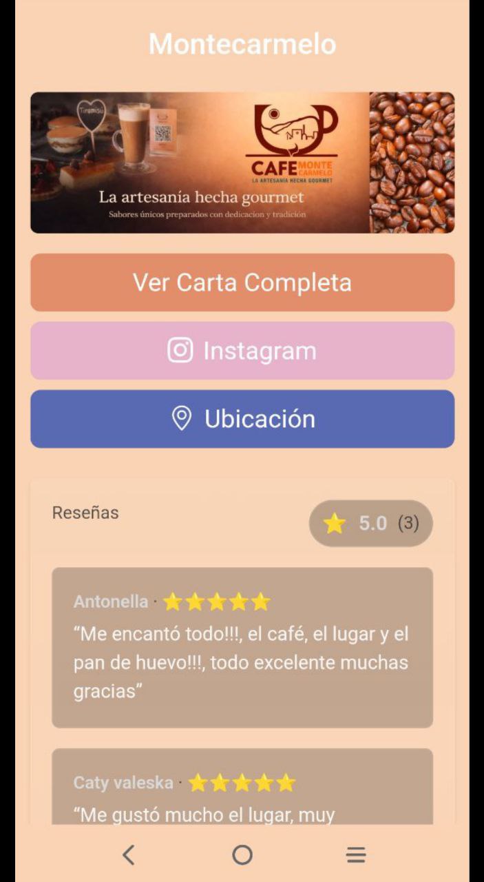 Ejemplo real de carta digital verlacarta